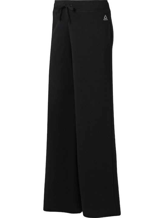 Dance Wide Leg Pants Sweatpants Black