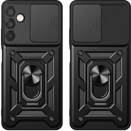Tech-Protect Camshield Pro Back Cover Silicon / Plastic Negru (Samsung Galaxy M15 5G)