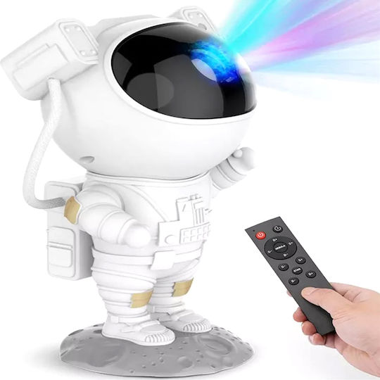Dekorative Lampe Astronaut Weiß