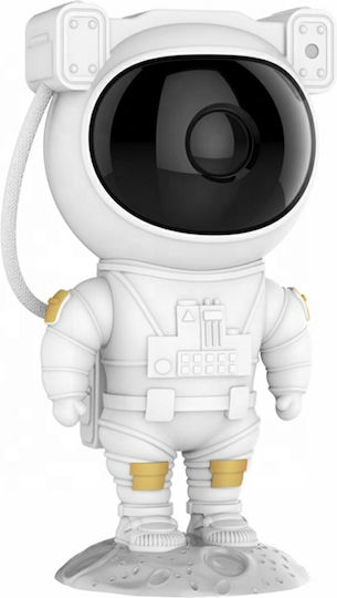 Dekorative Lampe Astronaut Weiß