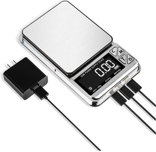 Rechargeable Precision Scale 0.01g-500g Cd-123