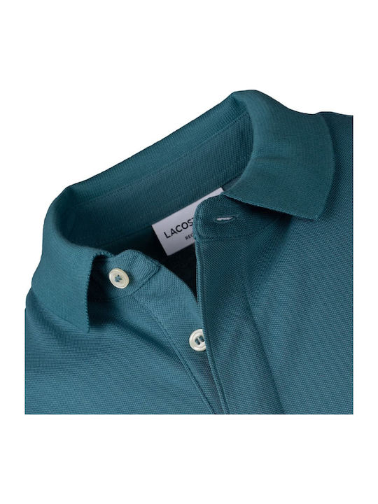 Polo Short Sleeve Blouse Turquoise