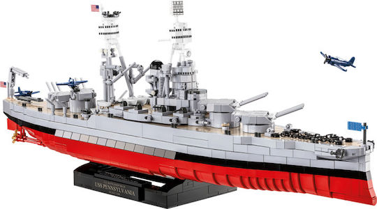 Cobi Building Blocks Pennsylvania - Class Battleship 2in1 Executive Edition for 10 Plus Years 2088 Pieces