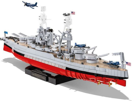 Cobi Building Blocks Pennsylvania - Class Battleship 2in1 Executive Edition for 10 Plus Years 2088 Pieces