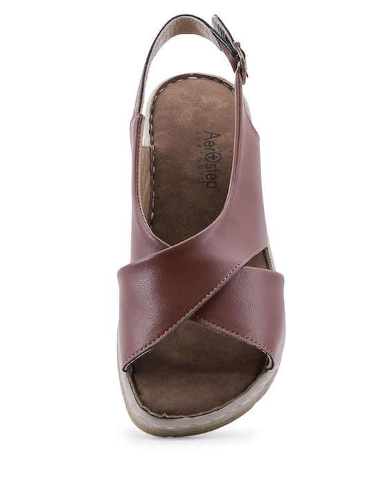 Women's Platform Shoes Tabac Brown