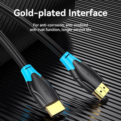 Vention Cable HDMI male - HDMI male 12m Black