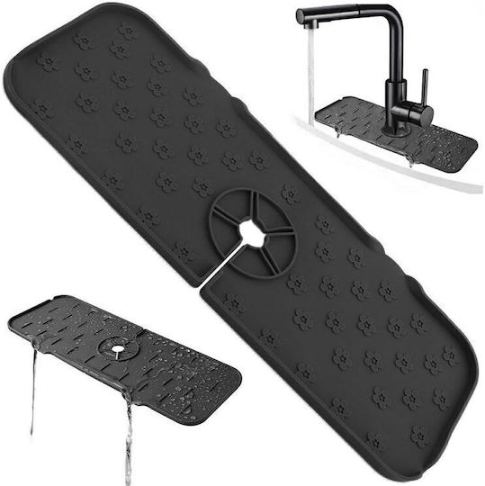 Plastic Black Sponge Holder 36.5x14x14cm