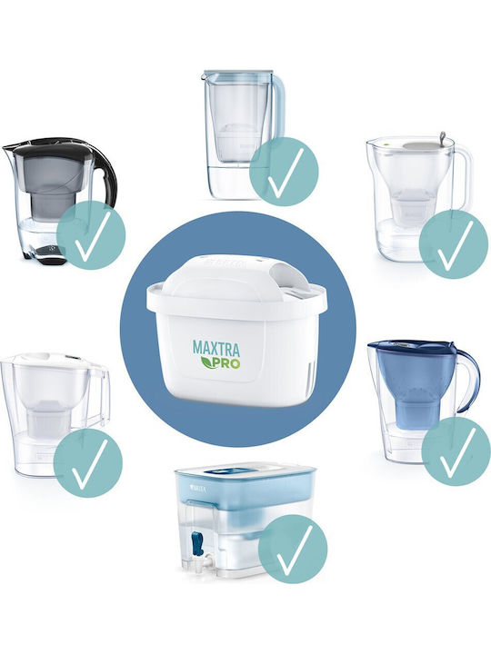 Brita Water Filter Replacement for Pitcher Maxtra Pro Pure 4pcs