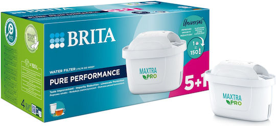 Brita Ανταλλακτικό Φίλτρο Νερού για Κανάτα Maxtra Pro Pure 6τμχ