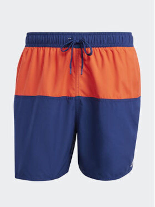 Adidas Colorblock Clx Men's Swimwear Shorts Blue