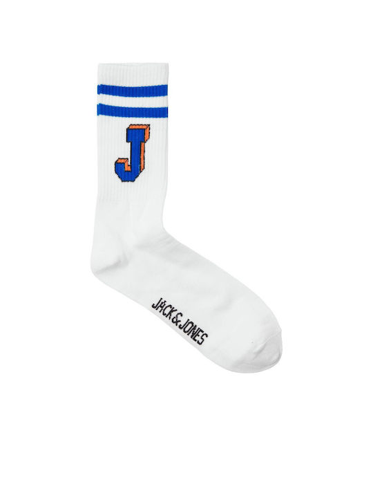 Jack & Jones Tennis Herren Socken Weiß 1Pack