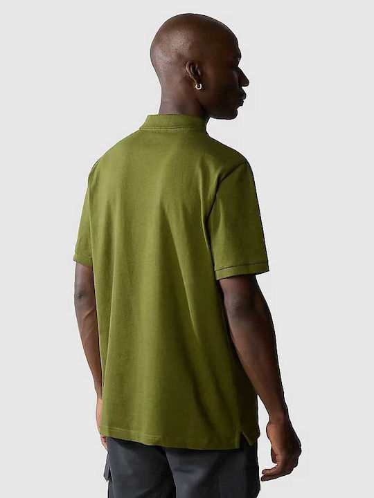 The North Face Men's Short Sleeve Blouse Polo Green
