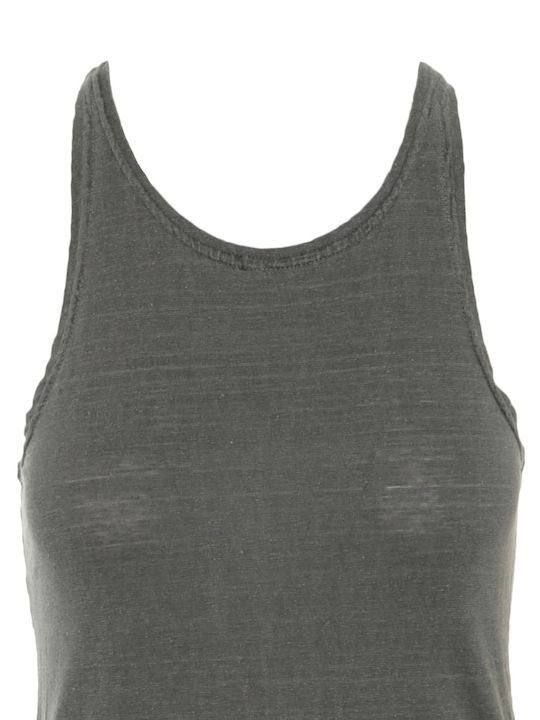 Women's Blouse Sleeveless Gray