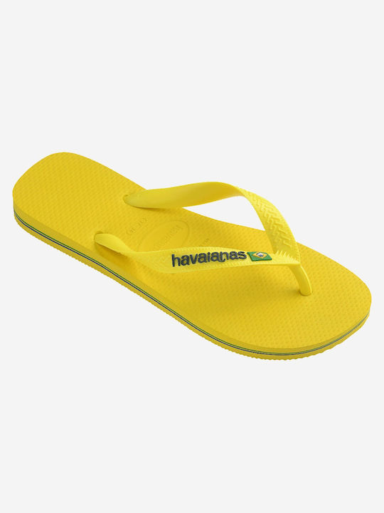 Havaianas Ανδρικές Σαγιονάρες Κίτρινες