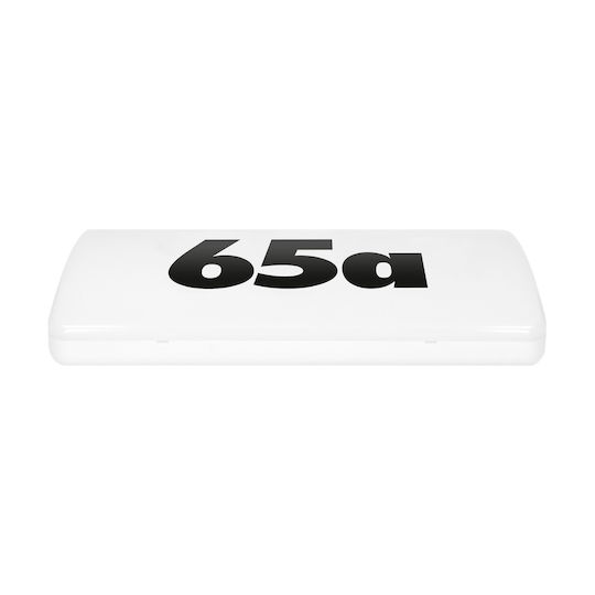 Adviti Επιτοίχιο Εξωτερικό Φωτιστικό LED IP65 12W με Φυσικό Λευκό Φως