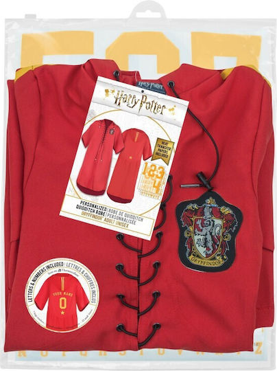 Harry Potter Gryffindor Quidditch Robe 138 Cm Adults M