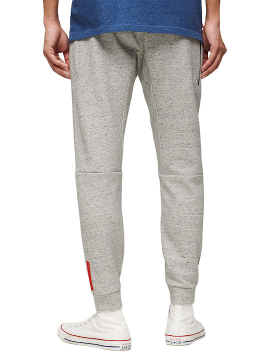 Superdry M D2 Pantaloni de trening cu elastic Gri