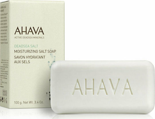 Ahava Moisturising Dead Sea Salt Soap Soap Bar Cleansing Face 100gr