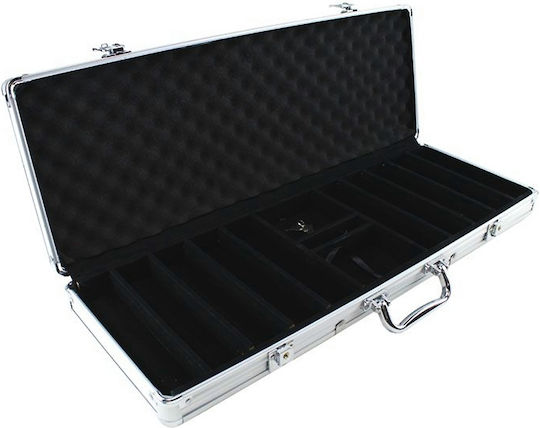 Modiano Set 500 Poker Chips 11.5gr in Suitcase with 5 Decks