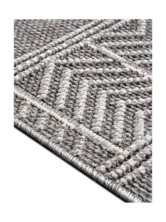 Madi Parallel Rug Rectangular Grey