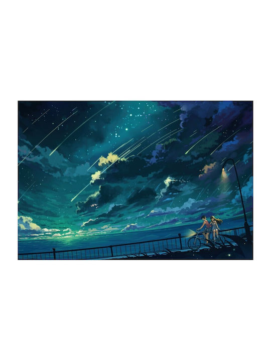 Anime cuplu pe bicicletă Poster 61x90cm Poster884