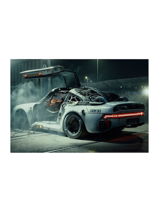 poster Porsche 959 Scifi Time Traveller 61x90cm Poster765