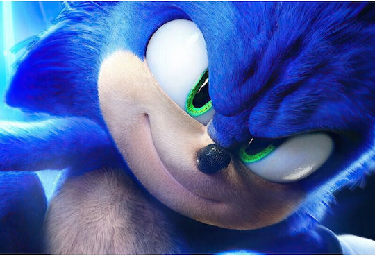 Sonic din Sonic Hedgehog 2 Poster 61x90cm Poster471
