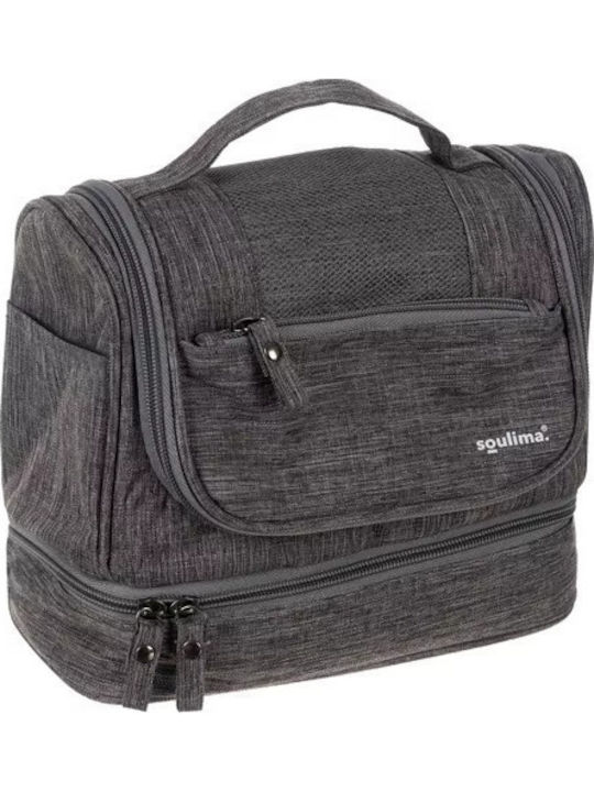 Toiletry Bag in Gray color 25cm