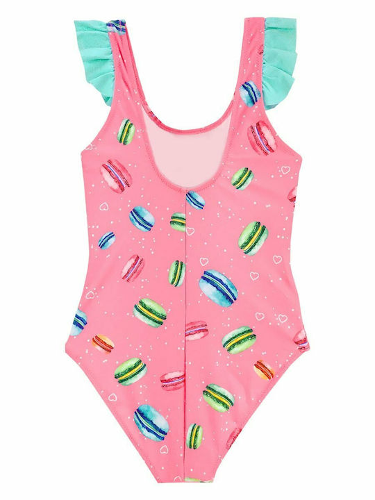 Flower Girl Kids Swimwear One-Piece Fuchsia