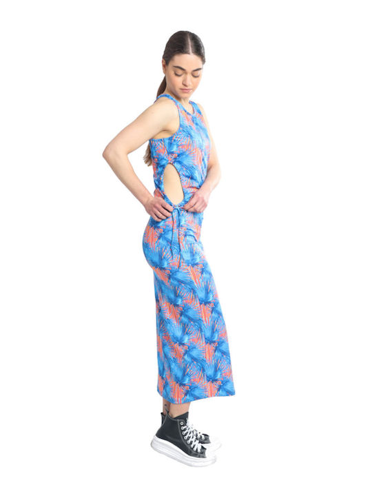 Καλοκαιρινό Maxi Φόρεμα Royal Blue