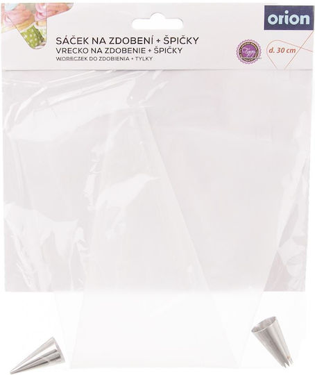 Orion Pastry Bag Plastic 30cm 3 Pieces OR142248