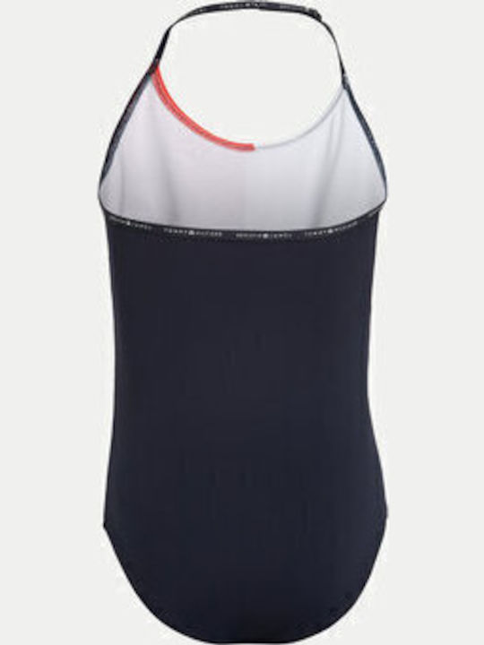 Tommy Hilfiger Desert Sky Παιδικό Μαγιό Ολόσωμο σκούρο μπλε