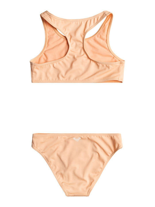 Roxy Kinder Badeanzug Bademoden-Set Peach