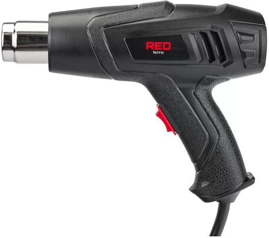 Red Technic RTOP0042 Пистолет за горещ въздух 2000W с регулиране на температурата до 600°C