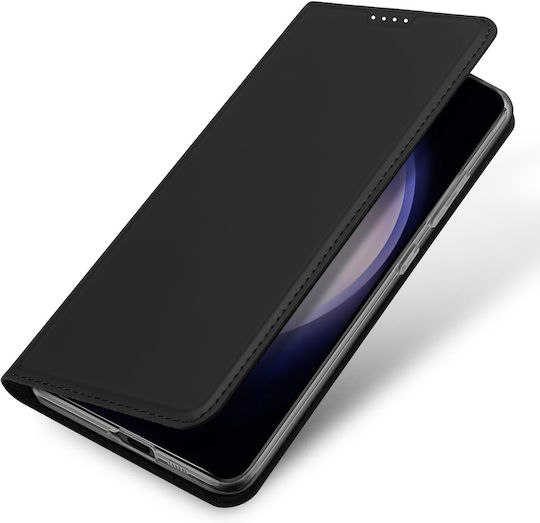 Dux Ducis Skin Pro Книга Изкуствена кожа / Кожа Черен (Samsung Galaxy S24 Plus)