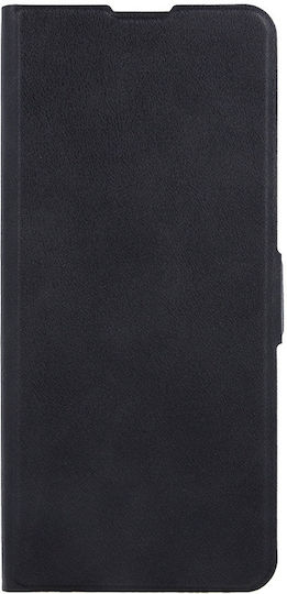 Techwave Back Cover Δερμάτινο Μαγνητικό Μαύρο (Redmi Note 12 Pro 5G)