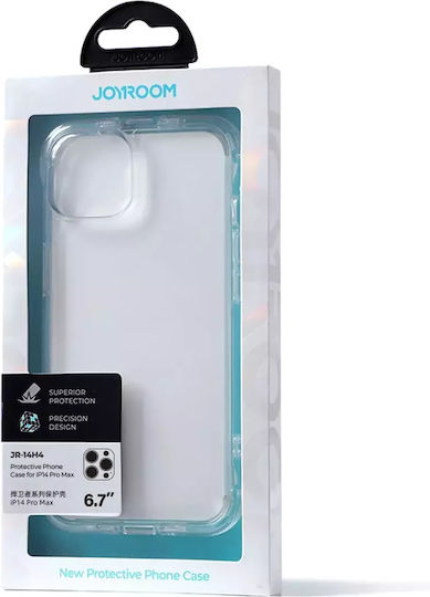 Joyroom Defender Задна корица Силикон / Пластмаса Прозрачен (iPhone 14 Pro Max)
