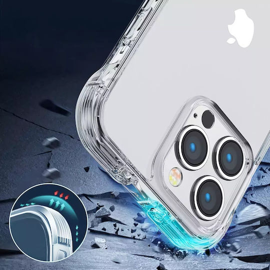 Joyroom Defender Задна корица Силикон / Пластмаса Прозрачен (iPhone 14 Pro Max)