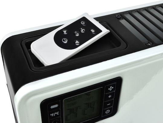 Geko Convectoare pardoseală 2300W cu Termostat Electronic 68x41.5cm Alb