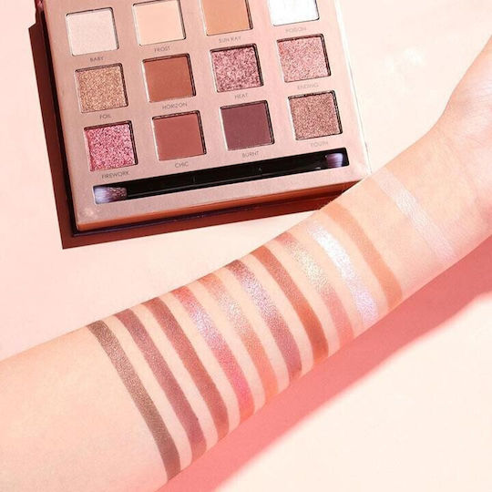 Focallure Παλέτα με Σκιές Ματιών Matte σε Στερεή Μορφή Sunset Eyeshadow Palette