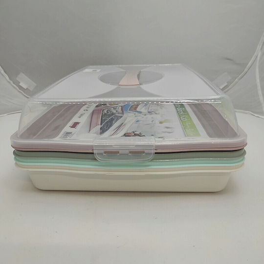 Homeplus Lunchbox Kunststoff Light Blue 34.5cm 1Stück