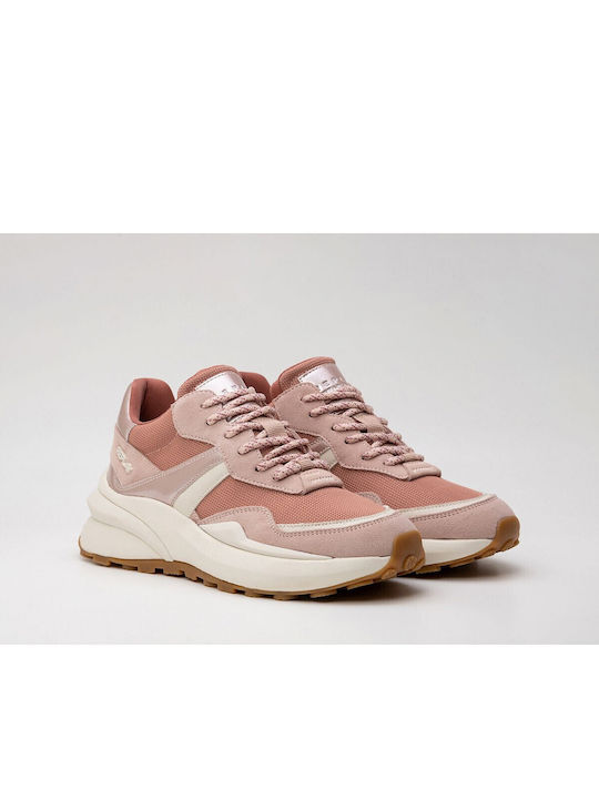 Replay Athena Run 3 Anatomical Sneakers Old Pink Beige