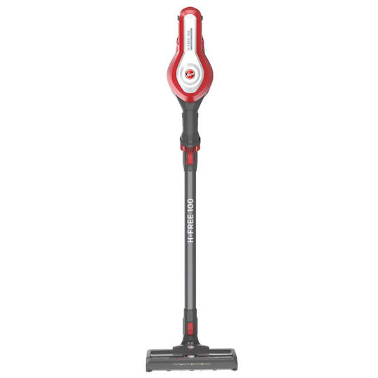 Hoover H-Free 100 HF122RH 011 Επαναφορτιζόμενη Σκούπα Stick 22V Κόκκινη