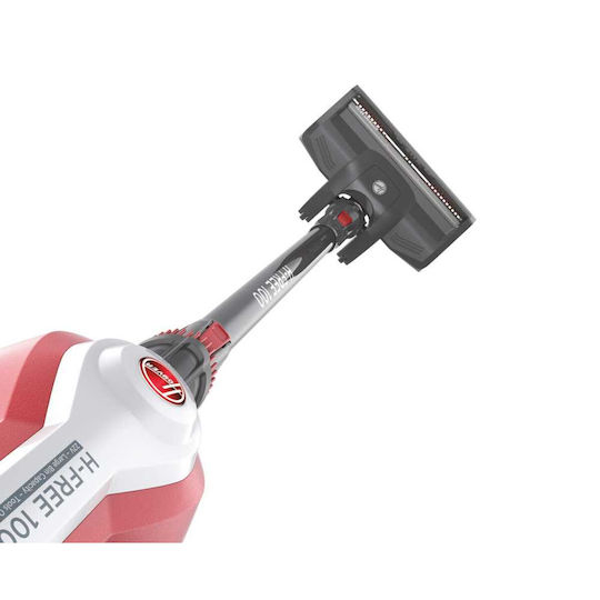 Hoover H-Free 100 HF122RH 011 Επαναφορτιζόμενη Σκούπα Stick 22V Κόκκινη