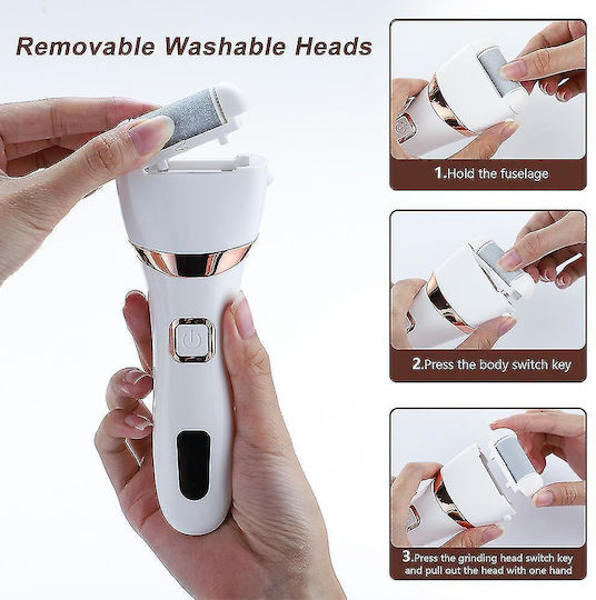 Rechargeable Electric Foot File for Heels & Calluses
