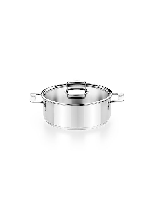 Bra Signature Βαθιά Ανοξείδωτη Κατσαρόλα 4.5lt / 26cm