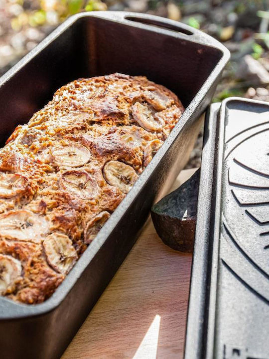 Petromax No Coating Cast Iron Bread Baking Pan K4 34x13.5cm