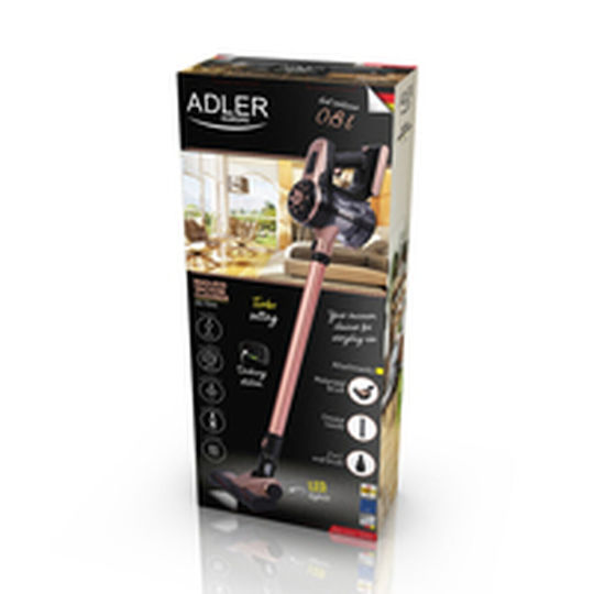 Adler AD 7044 Επαναφορτιζόμενη Σκούπα Stick 22.2V Μπρούτζινη