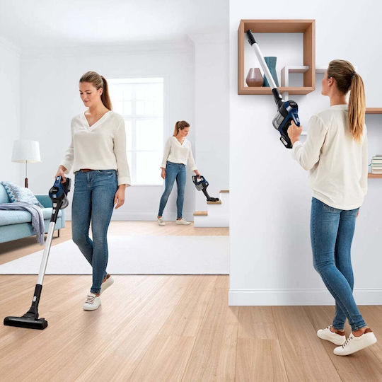 Bosch Serie 6 Επαναφορτιζόμενη Σκούπα Stick 18V Μπλε
