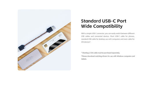 Shanling Ua4 DAC Λευκό